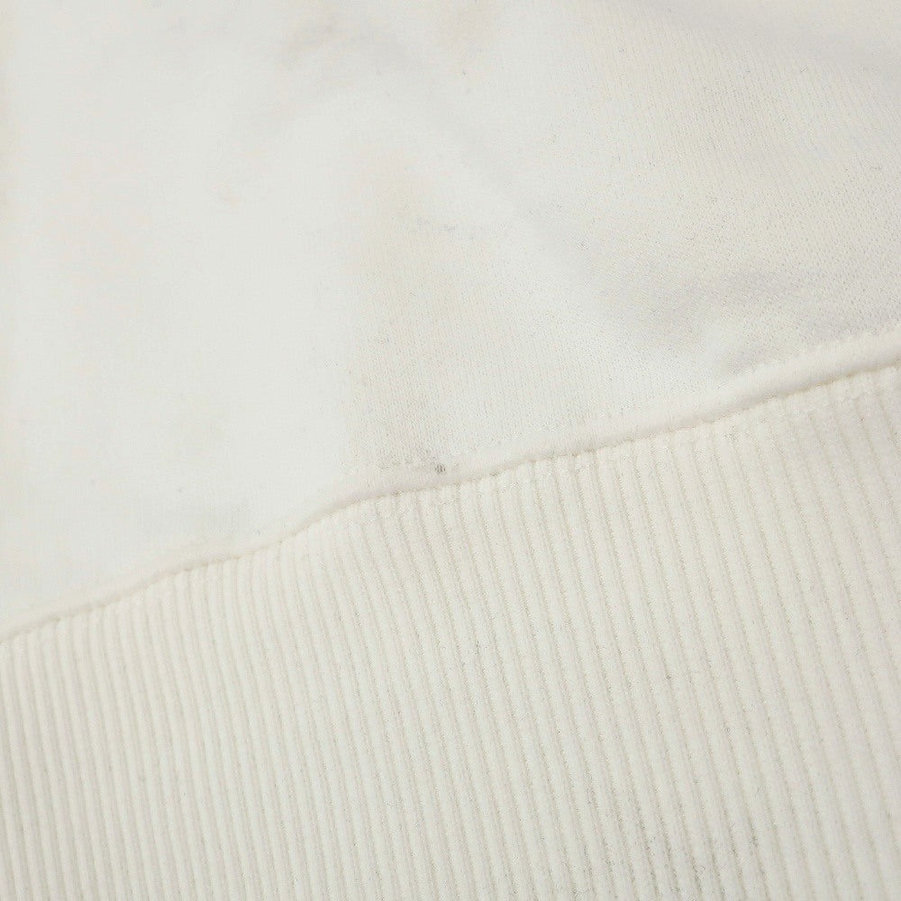 【新品アウトレット】エムエムシックス MM6 コットン クルーネック スウェット ホワイト【サイズXS】【 状態ランクN- 】【 メンズ 】