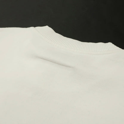 【新品アウトレット】エムエムシックス MM6 コットン クルーネック スウェット ホワイト【サイズXS】【 状態ランクN- 】【 メンズ 】