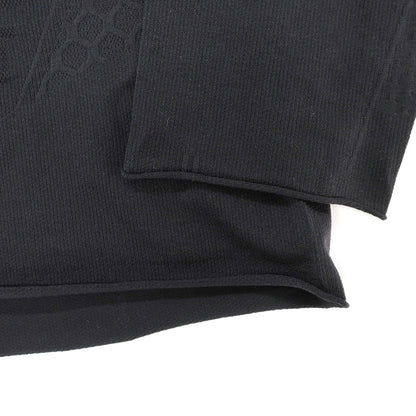 【新品】エムエムシックス MM6 × SALOMON ナイロン クルーネック 長袖Ｔシャツ ブラック【サイズS】【 状態ランクN 】【 ユニセックス 】