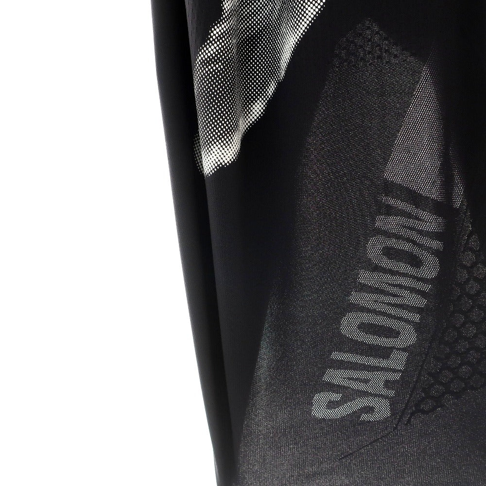 【新品】エムエムシックス MM6 × SALOMON ナイロン クルーネック 長袖Ｔシャツ ブラック【 M 】【 状態ランクN 】【 ユニセックス 】[APD]