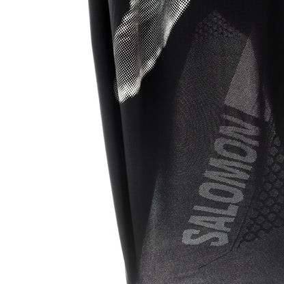 【新品】エムエムシックス MM6 × SALOMON ナイロン クルーネック 長袖Ｔシャツ ブラック【 M 】【 状態ランクN 】【 ユニセックス 】[APD]
