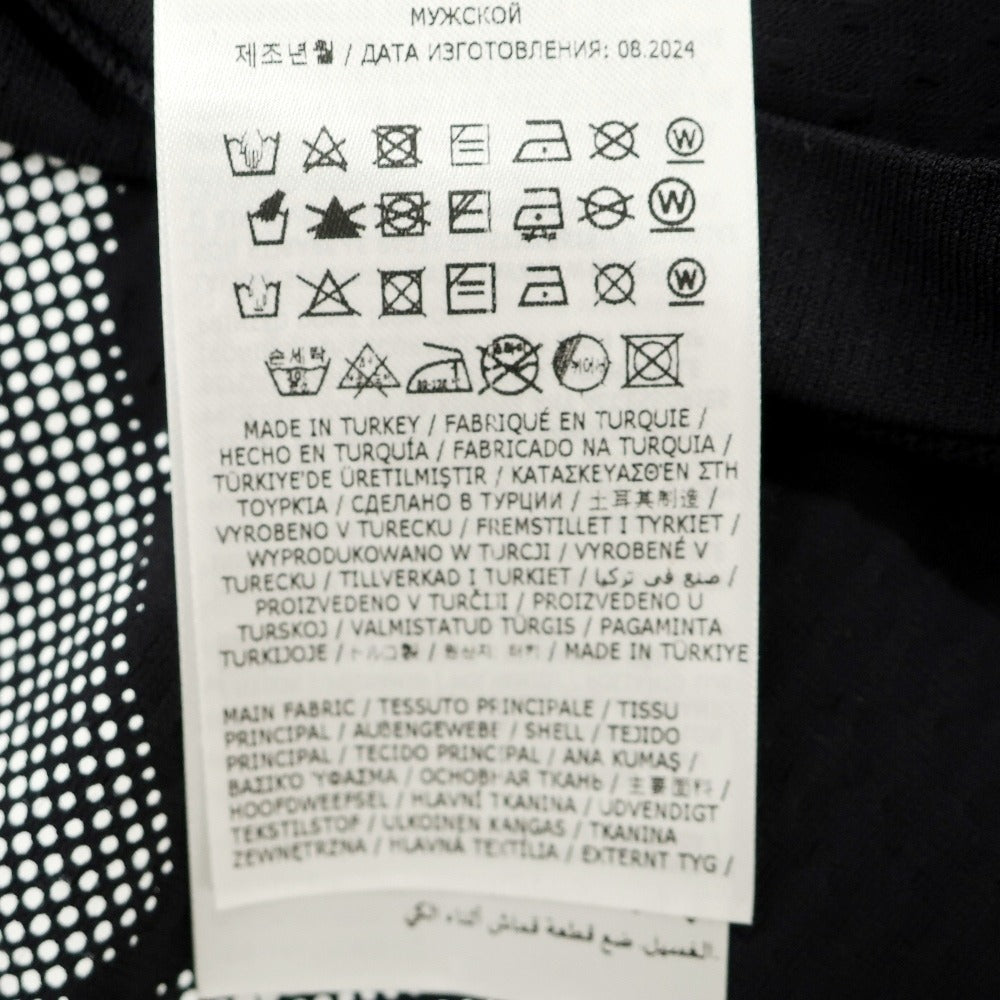 【新品】エムエムシックス MM6 × SALOMON ナイロン クルーネック 長袖Ｔシャツ ブラック【 M 】【 状態ランクN 】【 ユニセックス 】[APD]