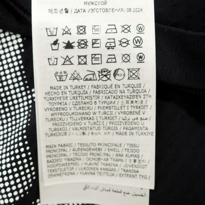 【新品】エムエムシックス MM6 × SALOMON ナイロン クルーネック 長袖Ｔシャツ ブラック【 M 】【 状態ランクN 】【 ユニセックス 】[APD]