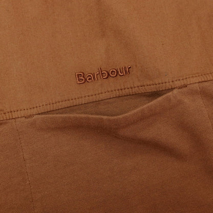 【新品】バブアー Barbour コットン クルーネック ポケット 半袖Ｔシャツ ブラウン【サイズL】【 状態ランクN 】【 メンズ 】