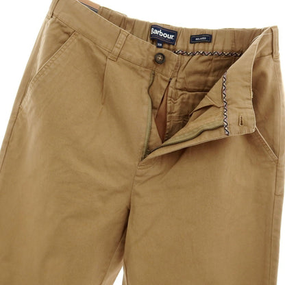 【新品】バブアー Barbour ストレッチ コットン イージーワークパンツ ダークベージュ【サイズ30】【 状態ランクN 】【 メンズ 】