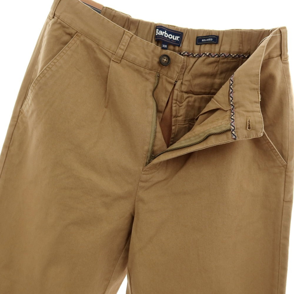 【新品】バブアー Barbour ストレッチ コットン イージーワークパンツ ダークベージュ【サイズ34】【 状態ランクN 】【 メンズ 】