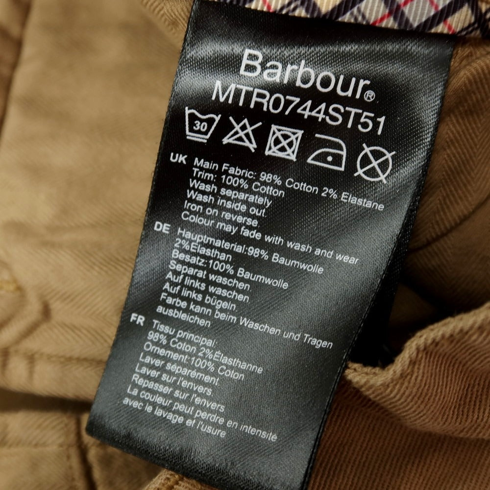 【新品】バブアー Barbour ストレッチ コットン イージーワークパンツ ダークベージュ【サイズ36】【 状態ランクN 】【 メンズ 】