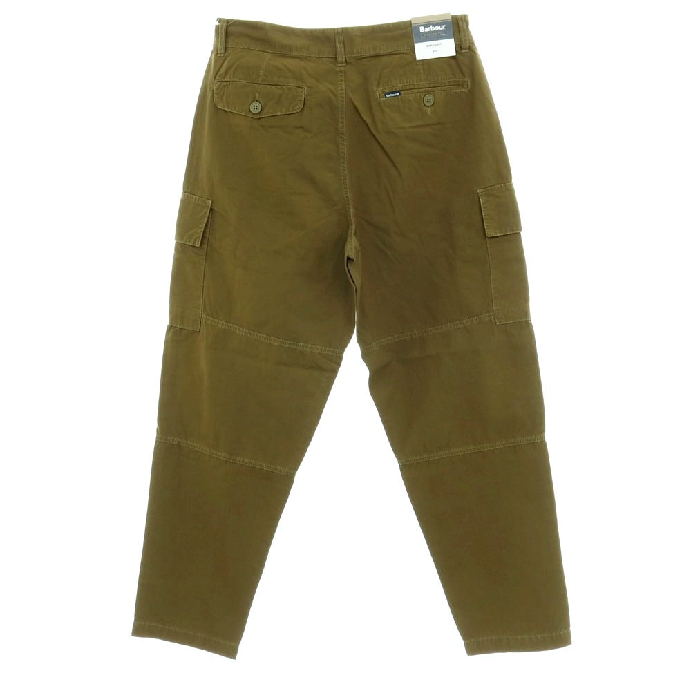 【新品】バブアー Barbour リップストップコットン カーゴパンツ オリーブグリーン【サイズ30】【 状態ランクN 】【 メンズ 】