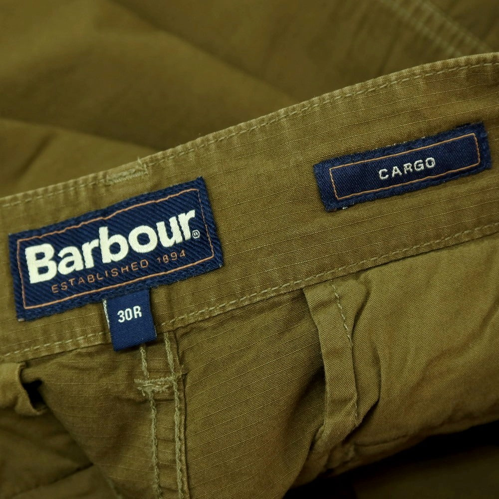 【新品】バブアー Barbour リップストップコットン カーゴパンツ オリーブグリーン【サイズ30】【 状態ランクN 】【 メンズ 】