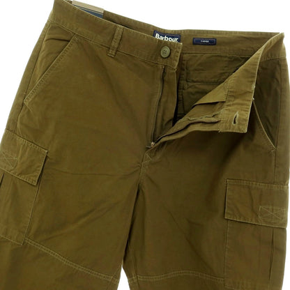 【新品】バブアー Barbour リップストップコットン カーゴパンツ オリーブグリーン【サイズ36】【 状態ランクN 】【 メンズ 】