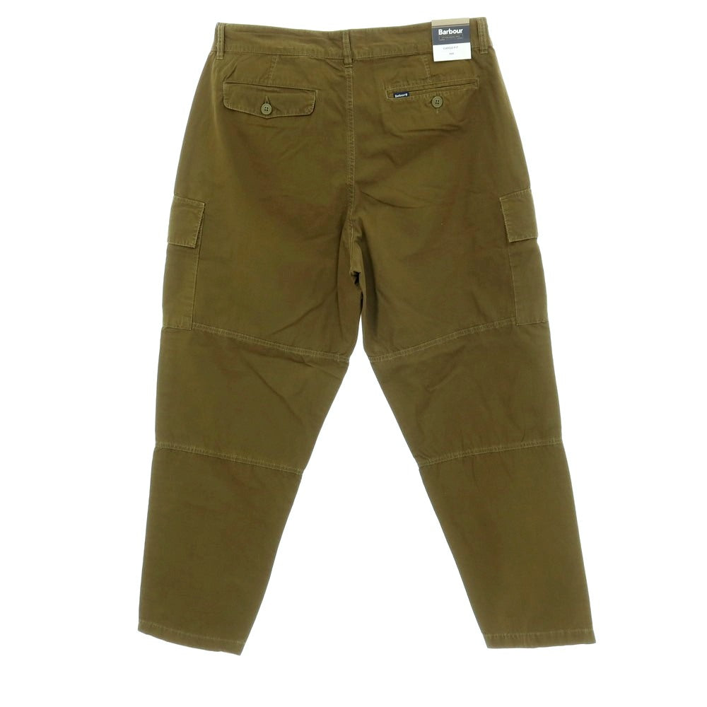 【新品】バブアー Barbour リップストップコットン カーゴパンツ オリーブグリーン【サイズ36】【 状態ランクN 】【 メンズ 】