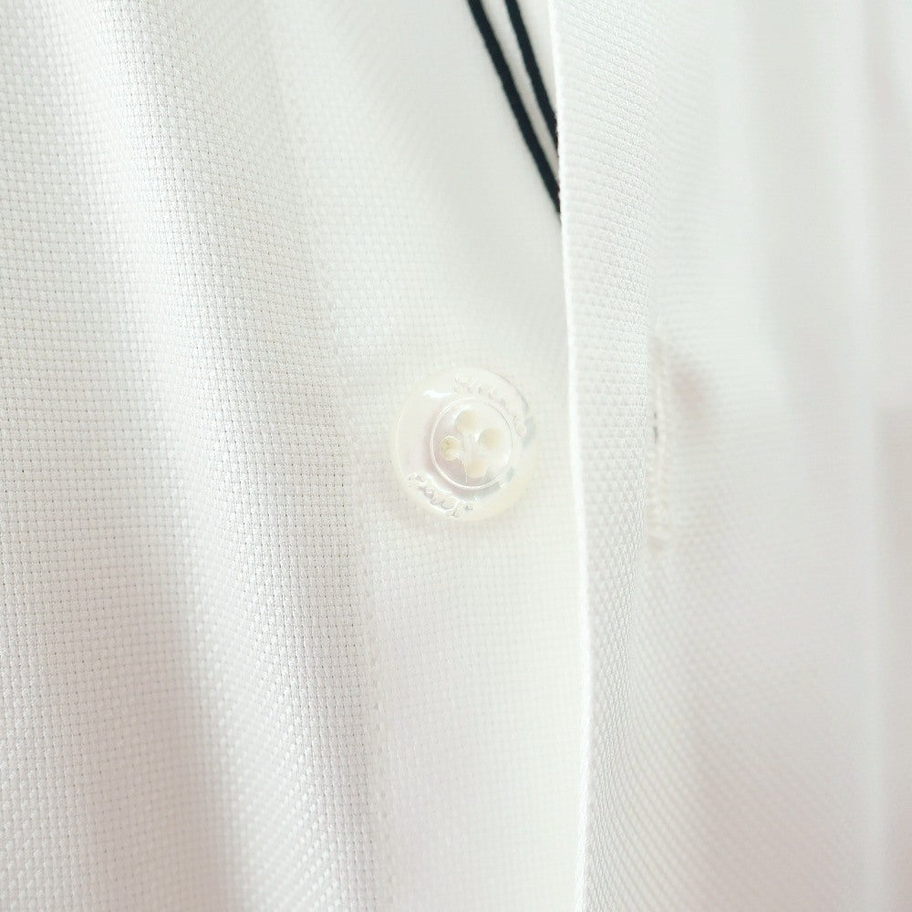 【新品アウトレット】フィナモレ Finamore コットン ワイドカラー ドレスシャツ ホワイト【サイズ39】【 状態ランクN- 】【 メンズ 】