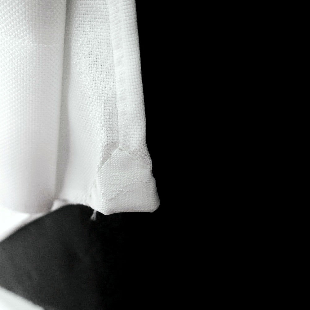 【新品アウトレット】フィナモレ Finamore コットン ワイドカラー ドレスシャツ ホワイト【サイズ39】【 状態ランクN- 】【 メンズ 】