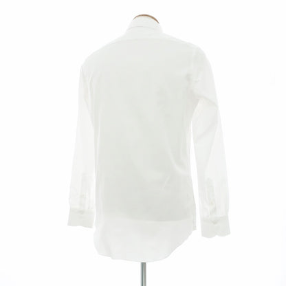 【新品】フィナモレ Finamore コットン ワイドカラー ドレスシャツ ホワイト【サイズ40】【 状態ランクN 】【 メンズ 】