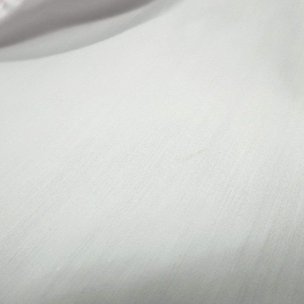 【新品アウトレット】フィナモレ Finamore ストレッチ コットンナイロン ワイドカラー ドレスシャツ ホワイト【サイズ39】【 状態ランクN- 】【 メンズ 】