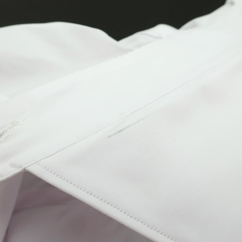 【新品アウトレット】フィナモレ Finamore ストレッチ コットンナイロン ワイドカラー ドレスシャツ ホワイト【サイズ40】【 状態ランクN- 】【 メンズ 】