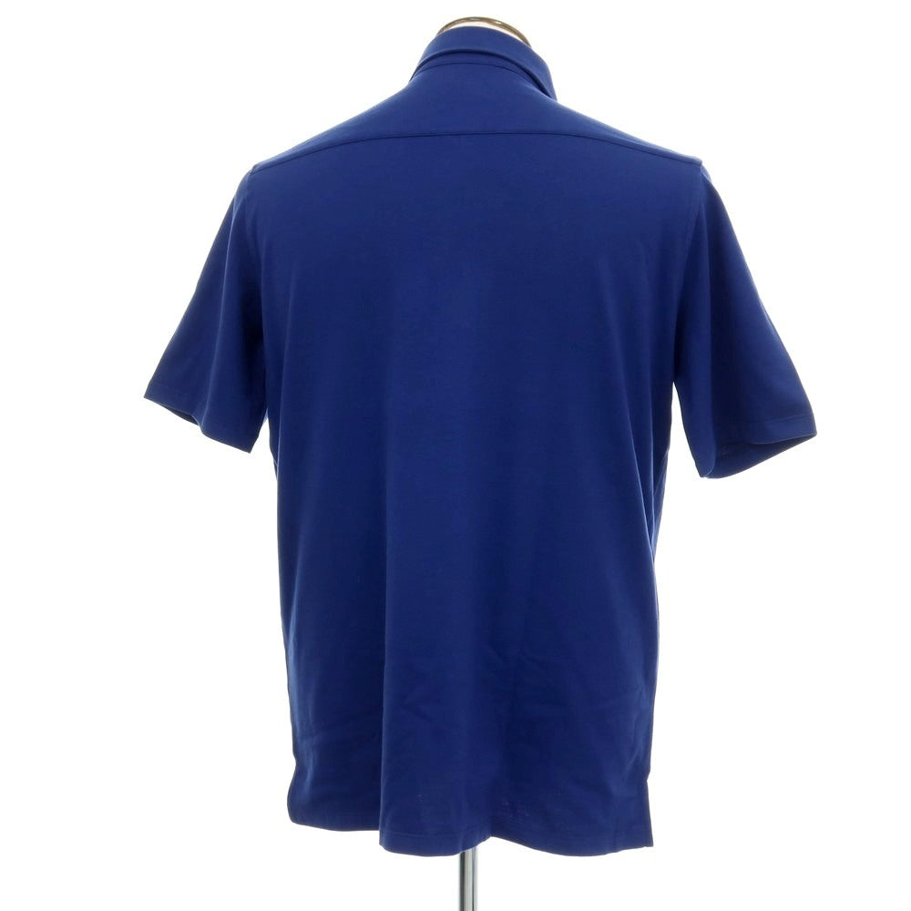 【新品】ジャンネット giannetto ストレッチ コットン 半袖ポロシャツ ネイビー【サイズXL】【 状態ランクN 】【 メンズ 】