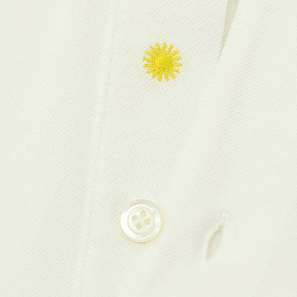 【新品】ジャンネット giannetto ストレッチ コットン 半袖ポロシャツ ホワイト【サイズXS】【 状態ランクN 】【 メンズ 】