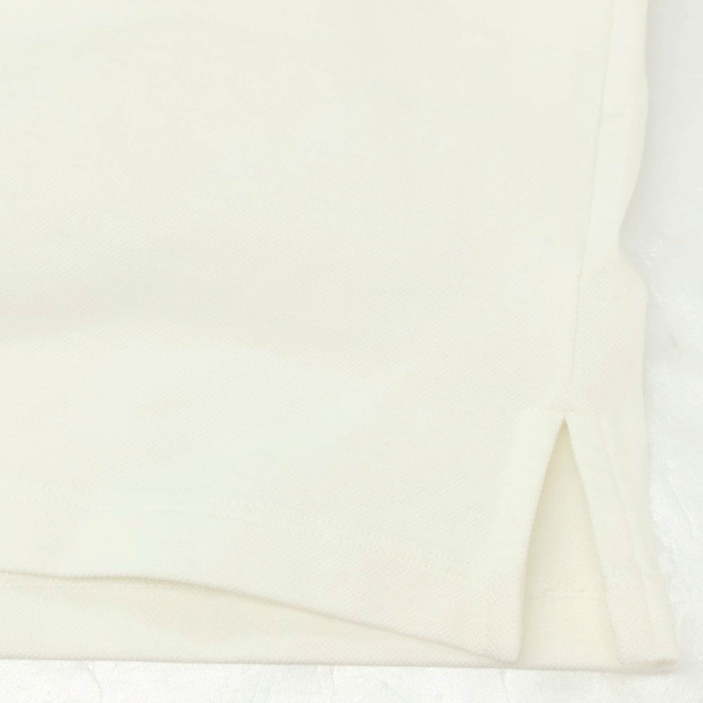 【新品】ジャンネット giannetto ストレッチ コットン 半袖ポロシャツ ホワイト【サイズXS】【 状態ランクN 】【 メンズ 】