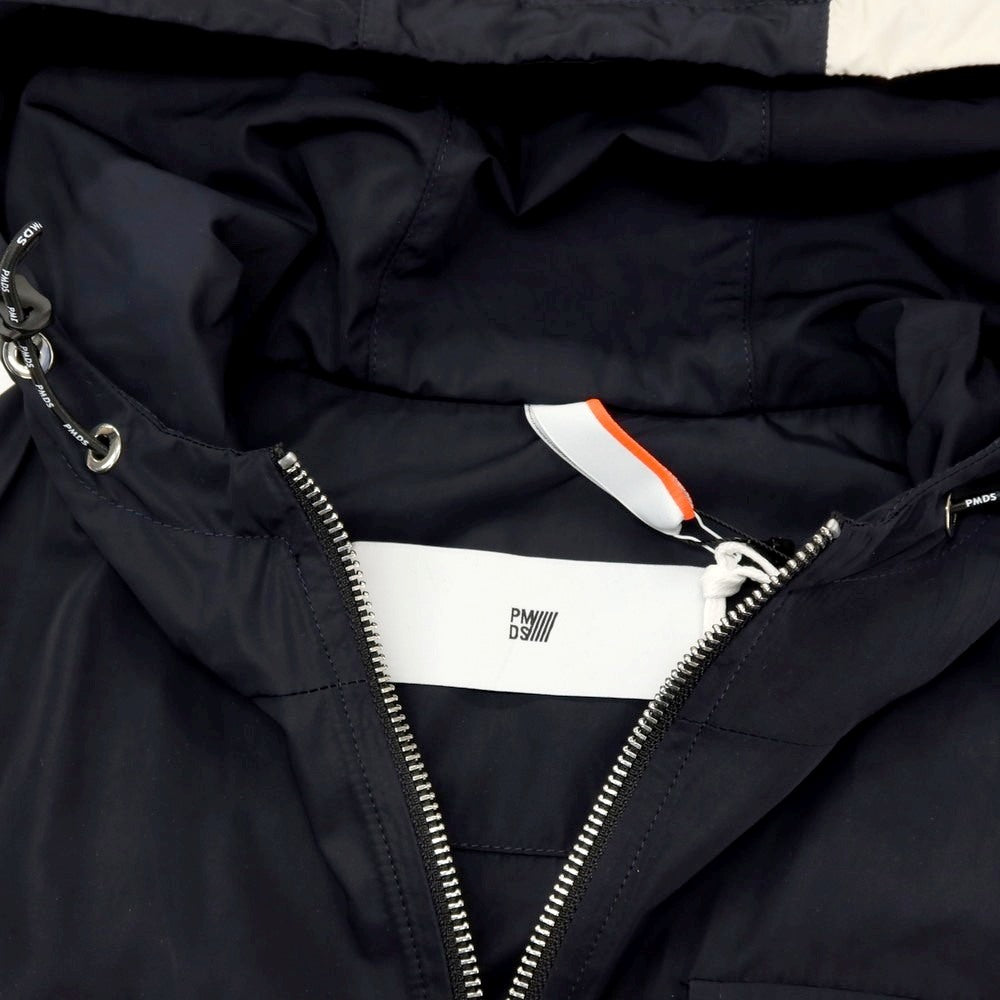 【新品アウトレット】ピーエムディーエス PMDS ポリエステル フーデッド ダブルジップベスト ネイビー【サイズL】【 状態ランクN- 】【 メンズ 】