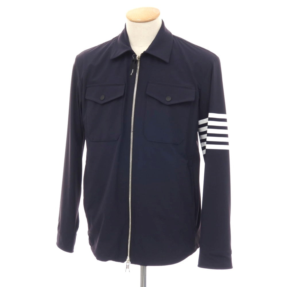 【新品】ピーエムディーエス PMDS ハイパーストレッチ ナイロン ダブルジップブルゾン ネイビー【サイズS】【 状態ランクN 】【 メンズ 】