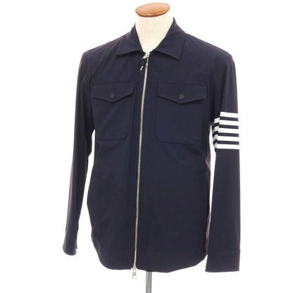 【新品アウトレット】ピーエムディーエス PMDS ハイパーストレッチ ナイロン ダブルジップブルゾン ネイビー【サイズM】【 状態ランクN- 】【 メンズ 】