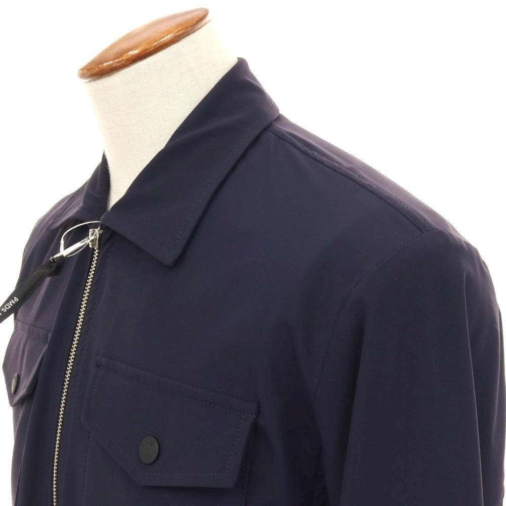 【新品】ピーエムディーエス PMDS ハイパーストレッチ ナイロン ダブルジップブルゾン ネイビー【サイズM】【 状態ランクN 】【 メンズ 】