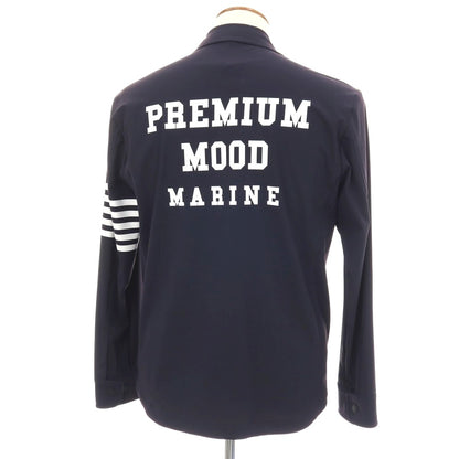 【新品】ピーエムディーエス PMDS ハイパーストレッチ ナイロン ダブルジップブルゾン ネイビー【サイズM】【 状態ランクN 】【 メンズ 】