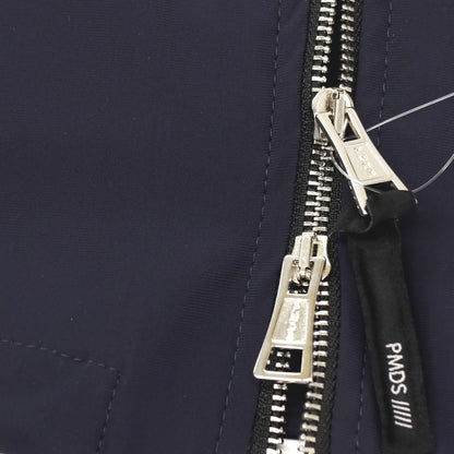 【新品】ピーエムディーエス PMDS ハイパーストレッチ ナイロン ダブルジップブルゾン ネイビー【サイズM】【 状態ランクN 】【 メンズ 】