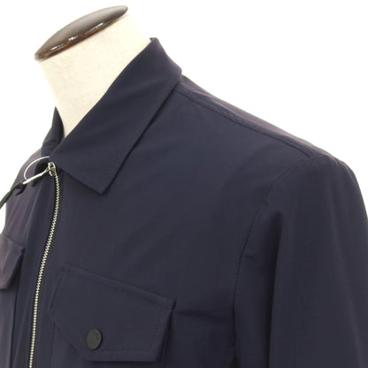 【新品】ピーエムディーエス PMDS ハイパーストレッチ ナイロン ダブルジップブルゾン ネイビー【サイズL】【 状態ランクN 】【 メンズ 】