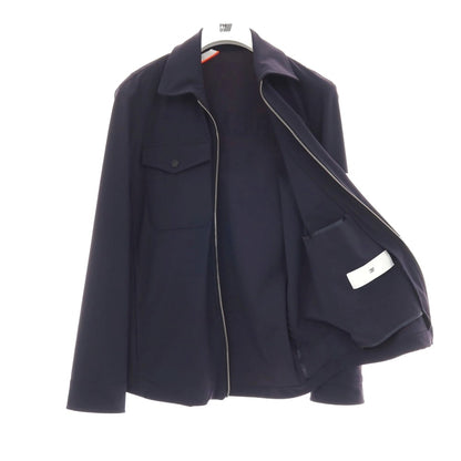 【新品】ピーエムディーエス PMDS ハイパーストレッチ ナイロン ダブルジップブルゾン ネイビー【サイズL】【 状態ランクN 】【 メンズ 】