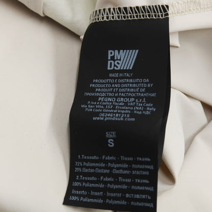 【新品】ピーエムディーエス PMDS XENIX PRINT ストレッチ ナイロン ダブルジップ フーデッド シェルジャケット サンドベージュ【 S 】【 状態ランクN 】【 メンズ 】[APD]