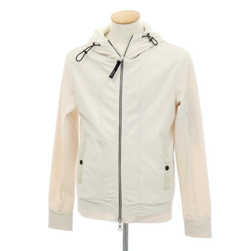 【新品】ピーエムディーエス PMDS XENIX PRINT ストレッチ ナイロン ダブルジップ フーデッド シェルジャケット サンドベージュ【サイズS】【 状態ランクN 】【 メンズ 】