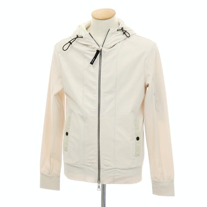 【新品】ピーエムディーエス PMDS XENIX PRINT ストレッチ ナイロン ダブルジップ フーデッド シェルジャケット サンドベージュ【サイズS】【 状態ランクN 】【 メンズ 】