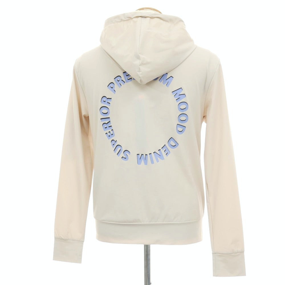 【新品】ピーエムディーエス PMDS XENIX PRINT ストレッチ ナイロン ダブルジップ フーデッド シェルジャケット サンドベージュ【サイズS】【 状態ランクN 】【 メンズ 】