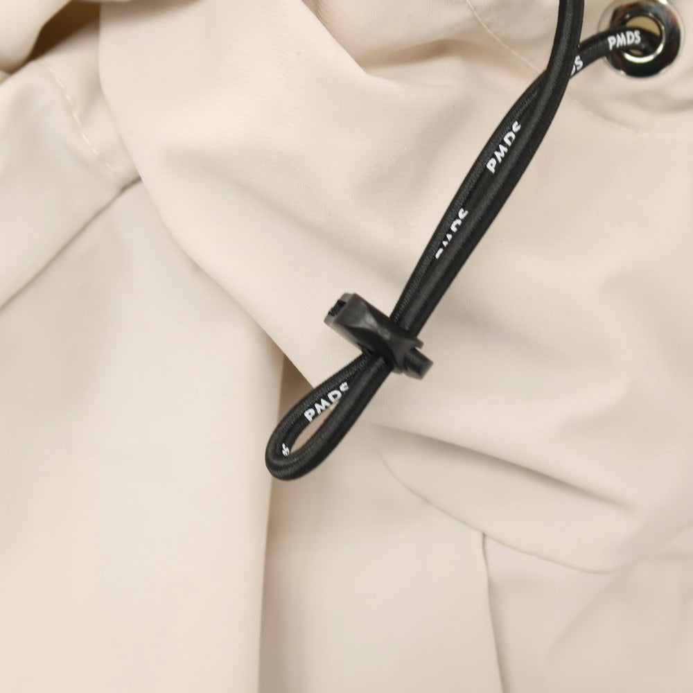 【新品アウトレット】ピーエムディーエス PMDS XENIX PRINT ストレッチ ナイロン ダブルジップ フーデッド シェルジャケット サンドベージュ【サイズM】【 状態ランクN- 】【 メンズ 】