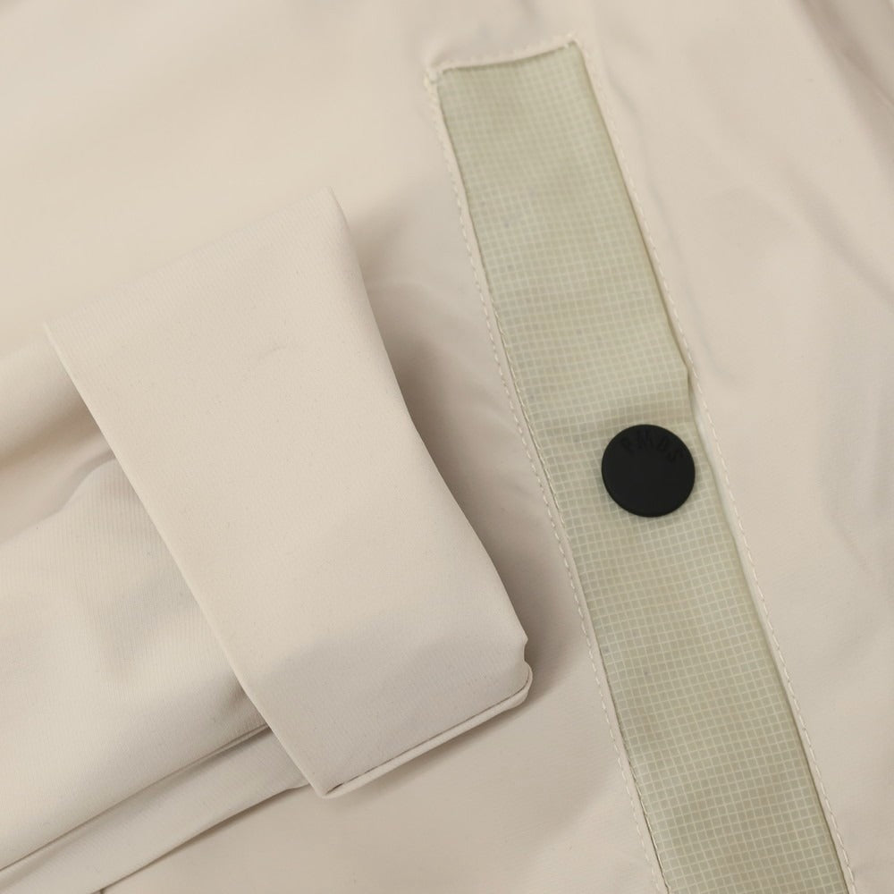 【新品アウトレット】ピーエムディーエス PMDS XENIX PRINT ストレッチ ナイロン ダブルジップ フーデッド シェルジャケット サンドベージュ【サイズM(紙タグ表記)】【 状態ランクN- 】【 メンズ 】