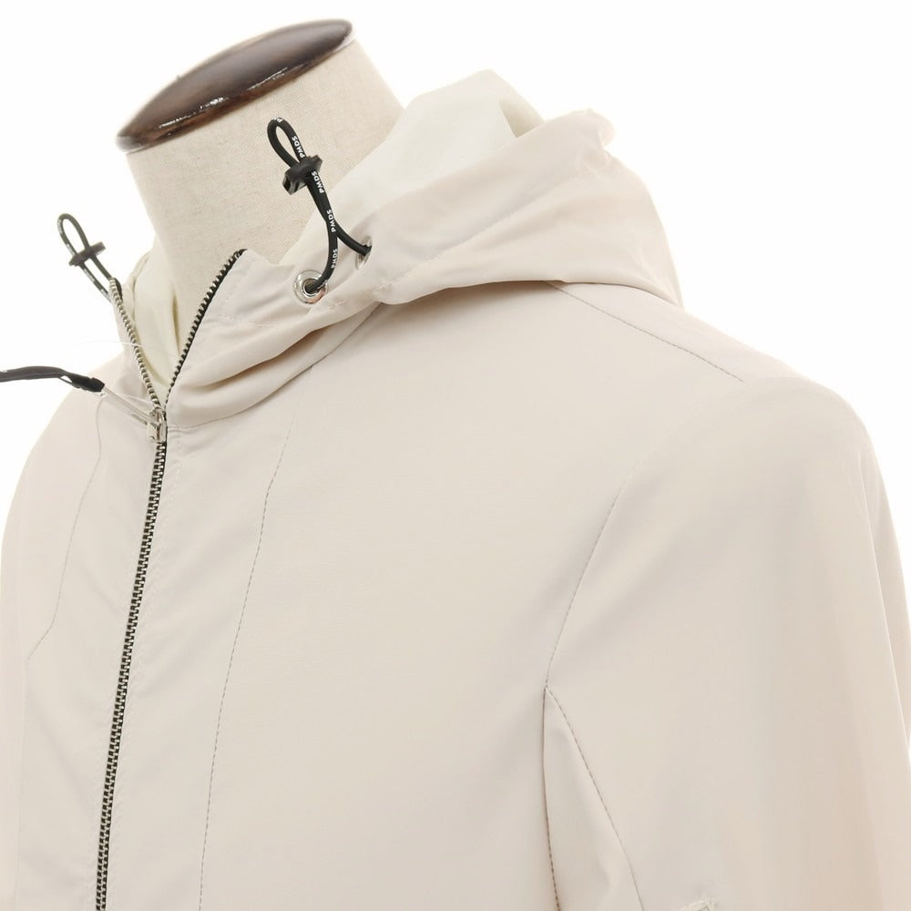 【新品】ピーエムディーエス PMDS XENIX PRINT ストレッチ ナイロン ダブルジップ フーデッド シェルジャケット サンドベージュ【サイズL】【 状態ランクN 】【 メンズ 】