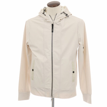 【新品】ピーエムディーエス PMDS XENIX PRINT ストレッチ ナイロン ダブルジップ フーデッド シェルジャケット サンドベージュ【サイズXL】【 状態ランクN 】【 メンズ 】