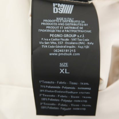 【新品】ピーエムディーエス PMDS XENIX PRINT ストレッチ ナイロン ダブルジップ フーデッド シェルジャケット サンドベージュ【サイズXL】【 状態ランクN 】【 メンズ 】