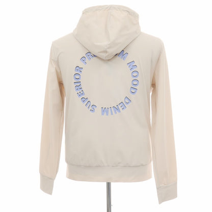 【新品】ピーエムディーエス PMDS XENIX PRINT ストレッチ ナイロン ダブルジップ フーデッド シェルジャケット サンドベージュ【サイズXXL】【 状態ランクN 】【 メンズ 】