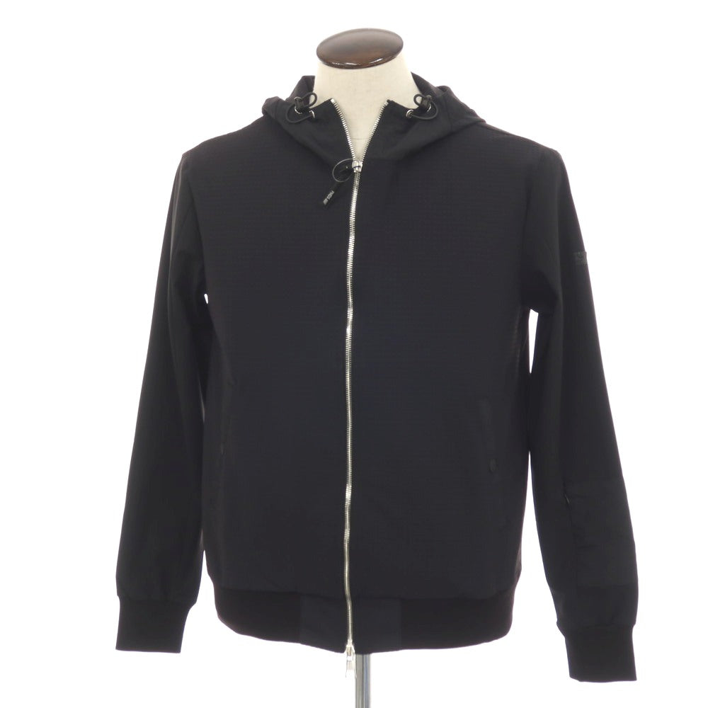 【新品】ピーエムディーエス PMDS ストレッチ ナイロン ダブルジップ フーデッド シェルジャケット ブラック【サイズXL】【 状態ランクN 】【 メンズ 】