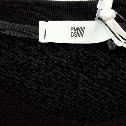【新品】ピーエムディーエス PMDS コットンポリエステル クルーネック スウェット ブラック【サイズXL】【 状態ランクN 】【 メンズ 】