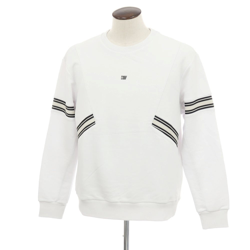 【新品アウトレット】ピーエムディーエス PMDS コットンポリエステル クルーネック スウェット ホワイト【サイズXL】【 状態ランクN- 】【 メンズ 】