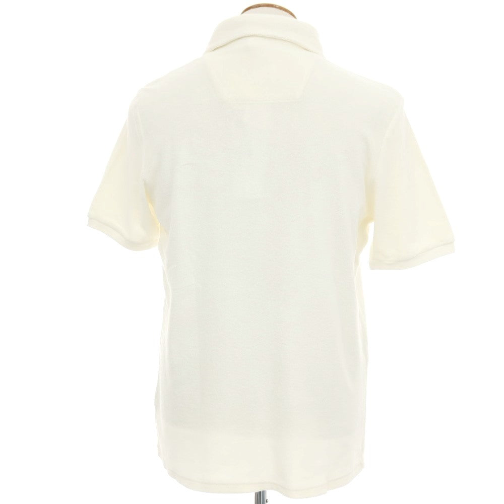 【新品】ピーエムディーエス PMDS コットンナイロン パイル 半袖ポロシャツ アイボリー【サイズM】【 状態ランクN 】【 メンズ 】