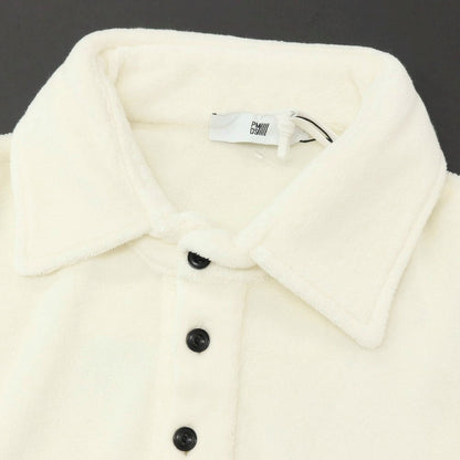 【新品】ピーエムディーエス PMDS コットンナイロン パイル 半袖ポロシャツ アイボリー【サイズL】【 状態ランクN 】【 メンズ 】