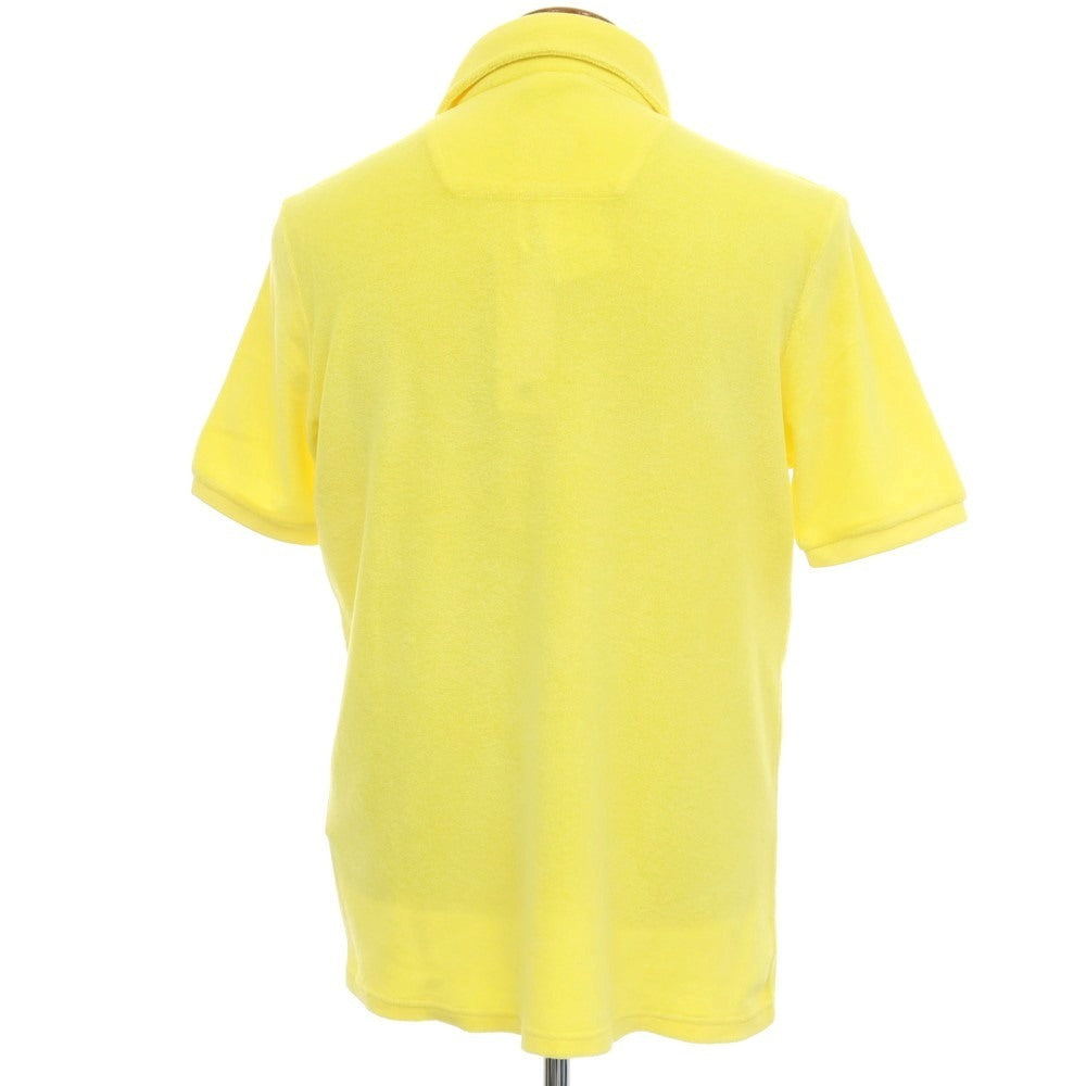 【新品】ピーエムディーエス PMDS コットンナイロン パイル 半袖ポロシャツ イエロー【サイズM】【 状態ランクN 】【 メンズ 】