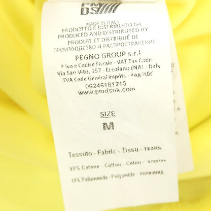 【新品】ピーエムディーエス PMDS コットンナイロン パイル 半袖ポロシャツ イエロー【サイズM】【 状態ランクN 】【 メンズ 】
