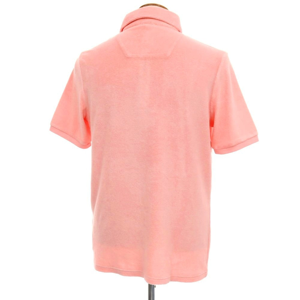 【新品】ピーエムディーエス PMDS コットンナイロン パイル 半袖ポロシャツ ピンク【サイズM】【 状態ランクN 】【 メンズ 】