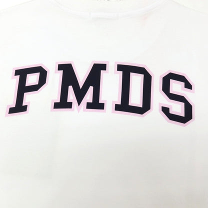 【新品】ピーエムディーエス PMDS LOGON コットン クルーネック ポケット 半袖Ｔシャツ ホワイト【 XL 】【 状態ランクN 】【 メンズ 】[APD]